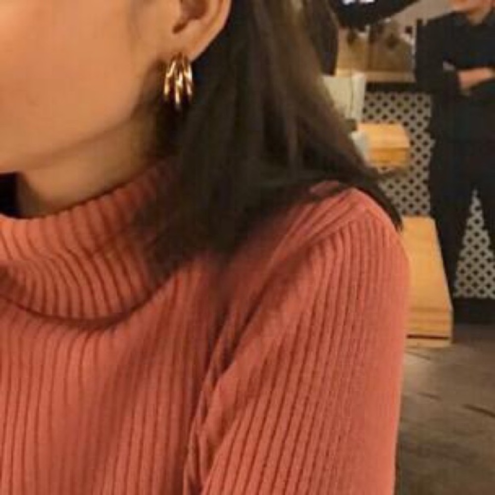 Triple Hooped Earrings